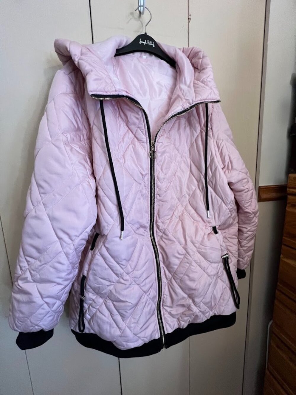 Pretty Pink Lightweight Soft Pink Jacket  XL